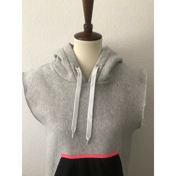 Tully Lou Drawstring Pullover Hoodie Sweatshirt Dress - Picture 5 of 8